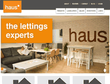 Tablet Screenshot of haus-properties.com